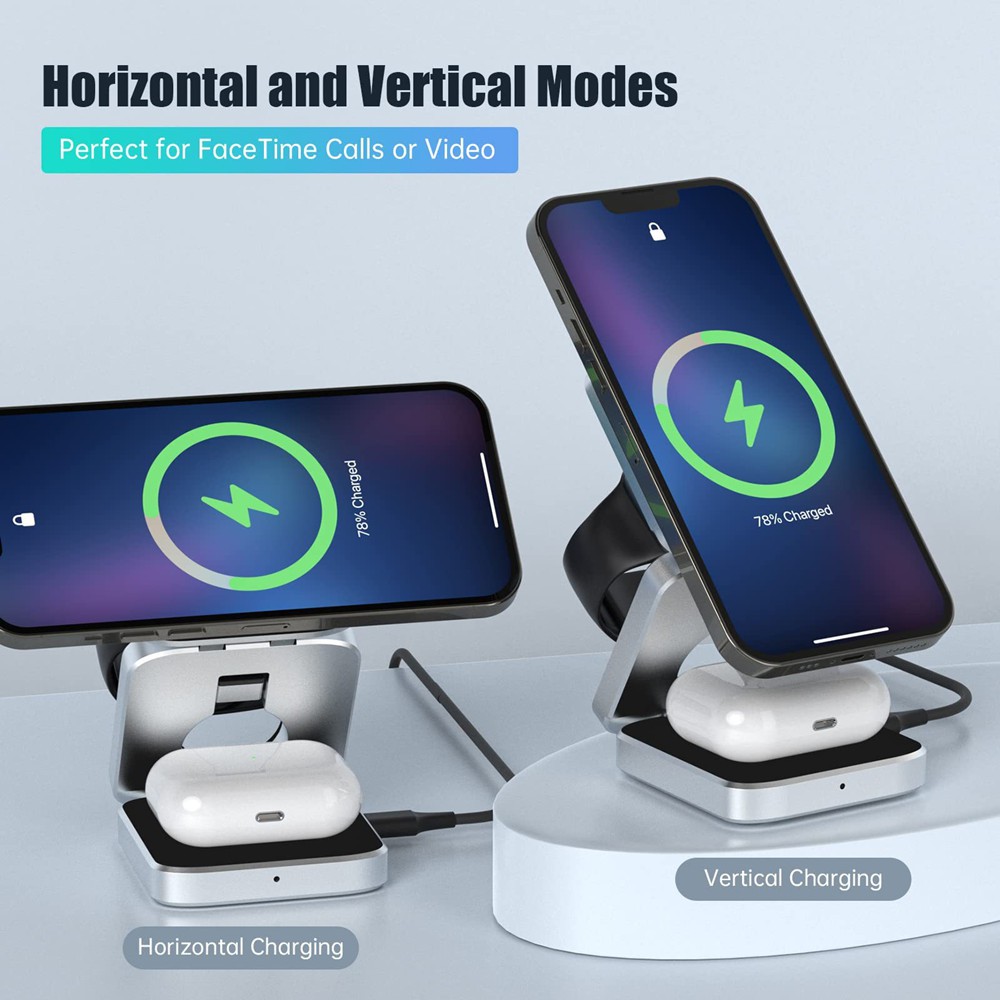 Foldable Magnetic Wireless Cha – обзор и цена Smartwatch Watches Compatible With Iphone