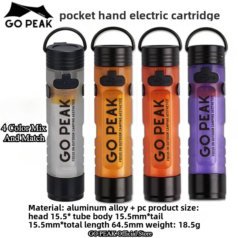 GOPEAK Pocket Mini Flashlight  – обзор и цена Tritium Gas Tube