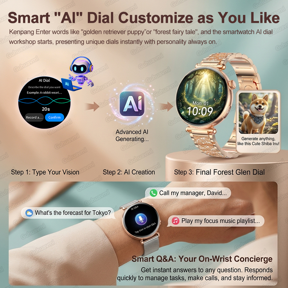 2026 New Women AI Smart Diagno – обзор и цена Watches Ladies Smartwatch