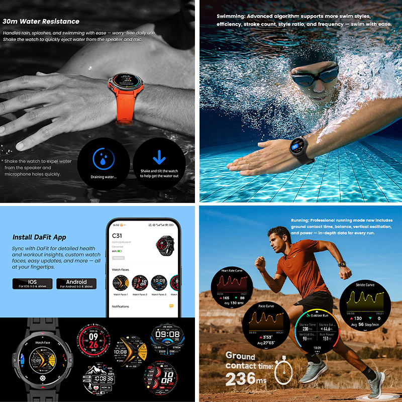 NEW Military GPS Smartwatch 3A – обзор и цена Timex Watches Smartwatch