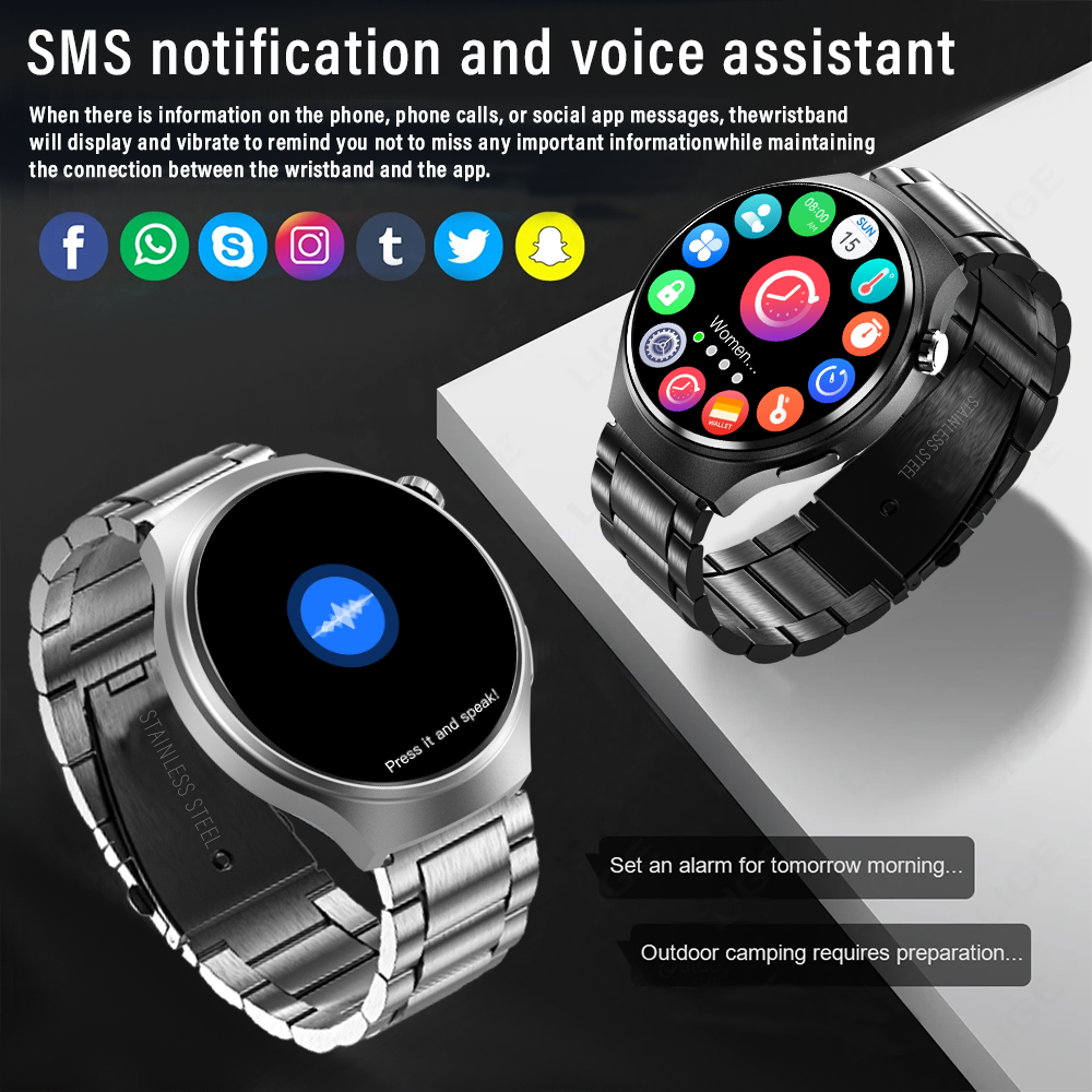 LAXASFIT 2026 New Men's Smartw – обзор и цена Hybrid Smartwatch
