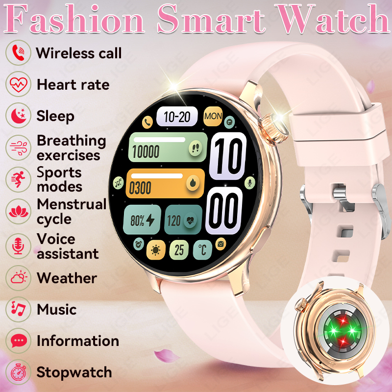 LIGE Stylish Round Women Smart – обзор и цена Smartwatch Stylish Watches For Women