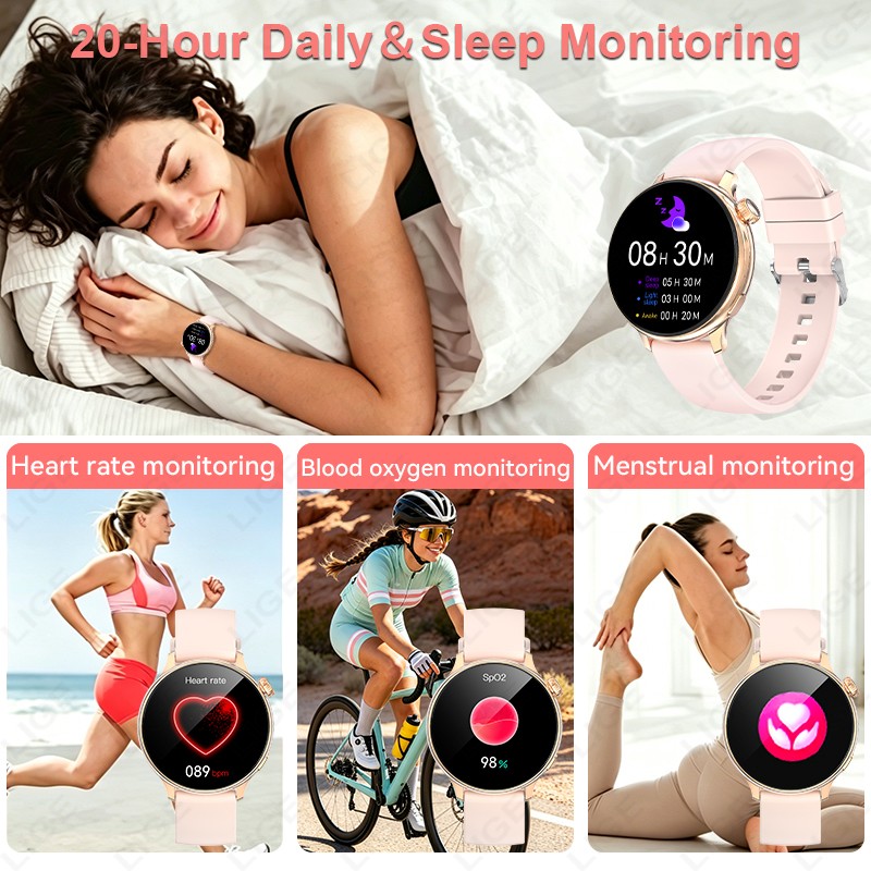 LIGE Stylish Round Women Smart – обзор и цена Smartwatch Stylish Watches For Women