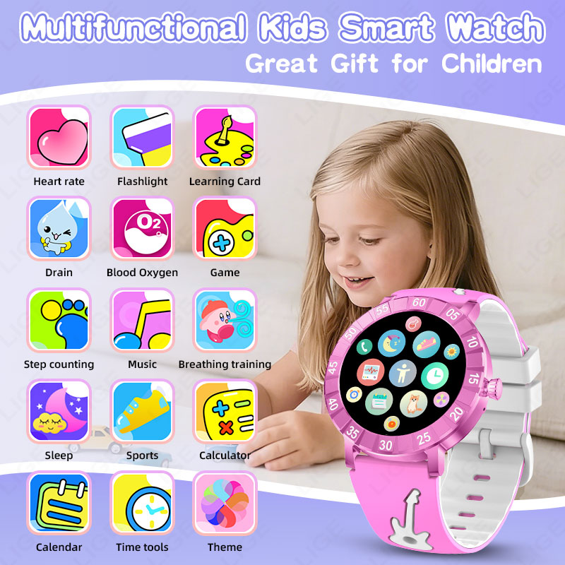 New Kids Smart Watch 2026 HRV  – обзор и цена Smartwatch Watches Useful Gift For Boys