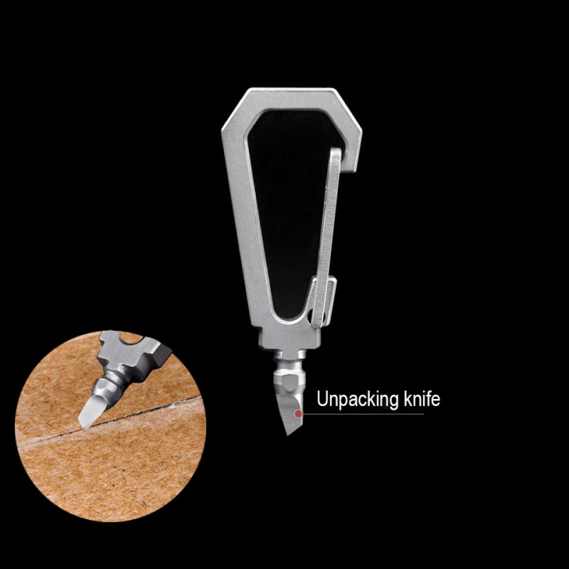 1pc Titanium Alloy Keychain ED – обзор и цена Tritium Gas Tube