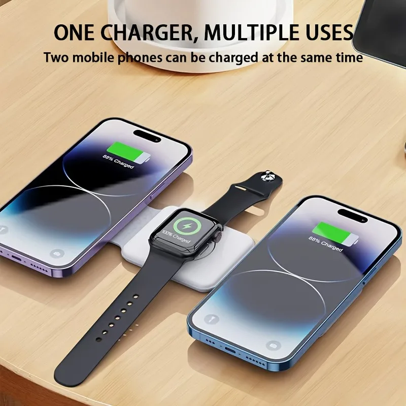 3 in 1 Portable Magnetic Wirel – обзор и цена Smartwatch Watches Compatible With Iphone