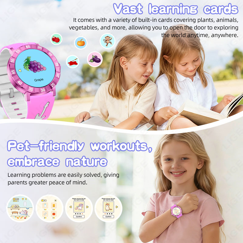 LIGE Kids Smart Watch HRV SOS  – обзор и цена Smartwatch Watches Useful Gift For Boys