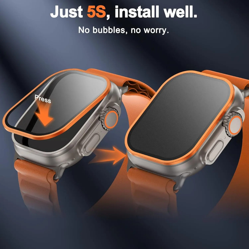 Tempered Glass for Apple Watch – обзор и цена Smartwatch Watches Gift For Men