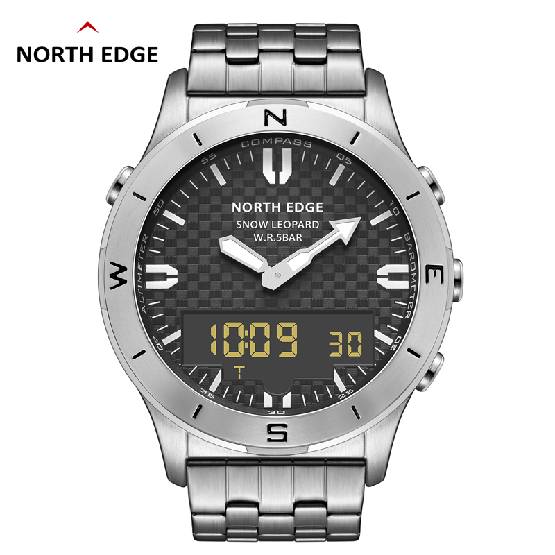 NORTH EDGE Men's Sports Digita – обзор и цена Hybrid Smartwatch